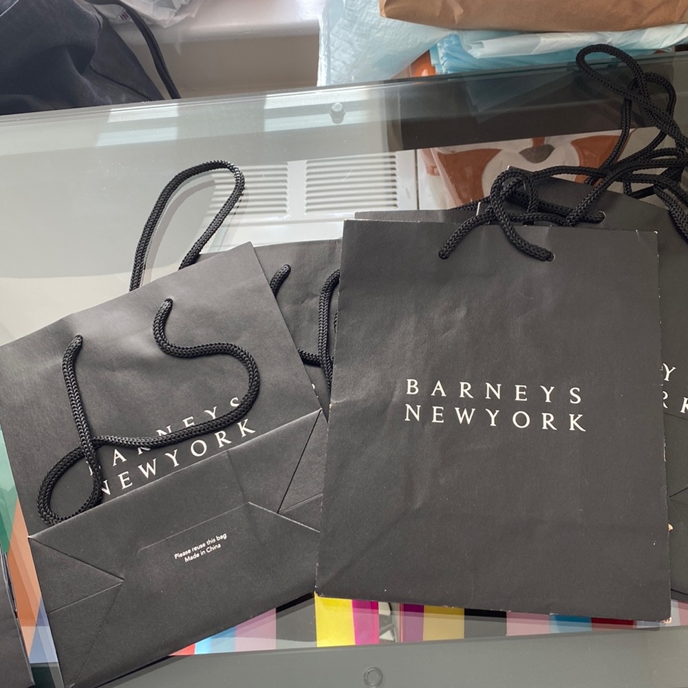 Barney’s shopping bag